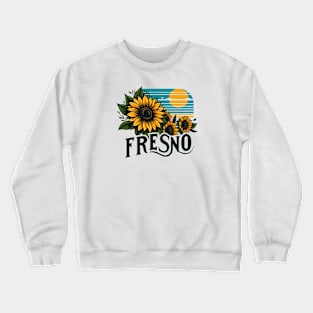 Fresno Sunflower Crewneck Sweatshirt